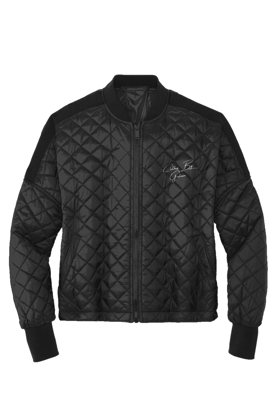 Women's Black Quilted Jacket