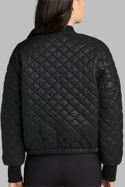 Women's Black Quilted Jacket