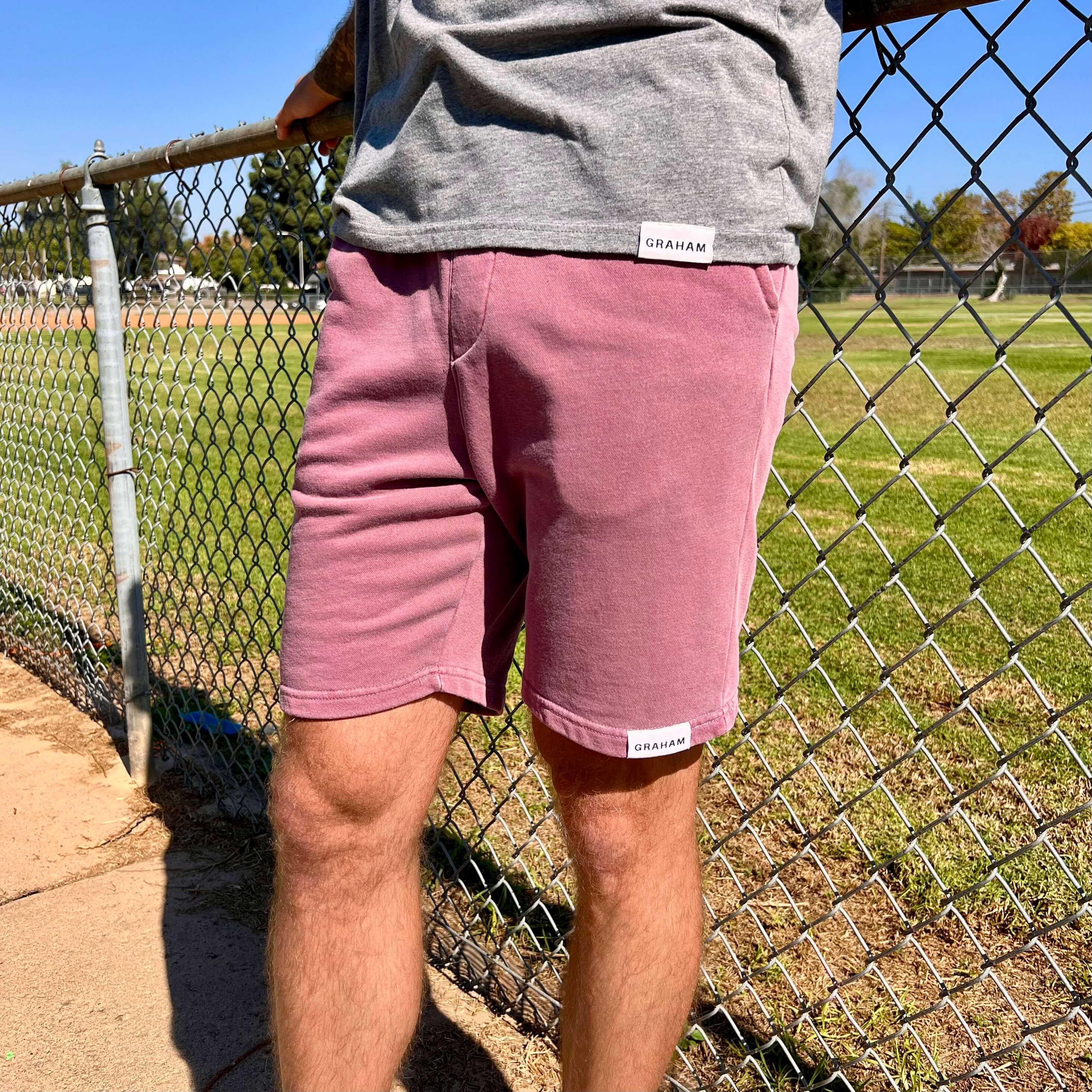 Maroon outlet sweat shorts